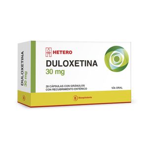 DULOXETINA 30 MG 28 CÁPS.