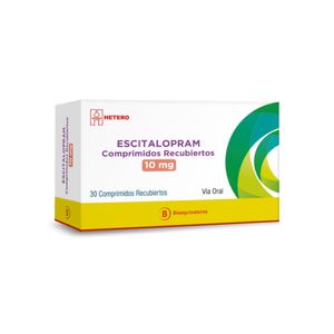 ESCITALOPRAM 10 MG X 30 COMP. REC.