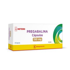 PREGABALINA 150 MG X 30 CAPS.