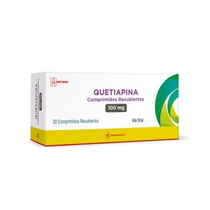 QUETIAPINA 100 MG X 30 COMP. REC.