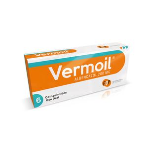 VERMOIL 200 MG X 6 COMP.