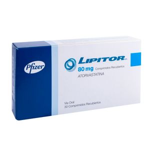 LIPITOR 80 MG X 30 COMP. REC.