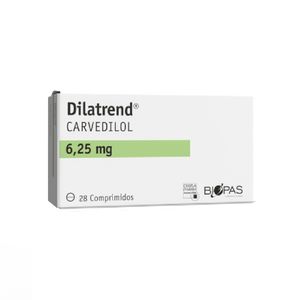 DILATREND 6,25 MG X 28 COMP.