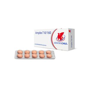 AMPLEX 10/160 MG X 30 COMP. REC.