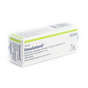 INSUL. INSULATARD HM 100UI/ML X CAJA 1 UNID.