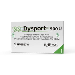 DYSPORT 1 FCO. 500 U