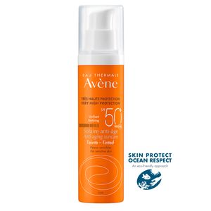 AVENE SOLAR ANTI EDAD CON COLOR PIELES SENSIBLES SPF50+ 50ML