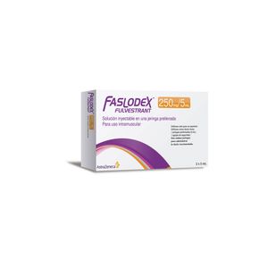 FASLODEX 250 MG / 5ML X 2 JERINGAS