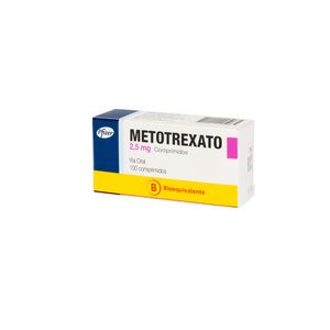 METOTREXATO 2.5 MG X 100 COMP.