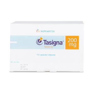 TASIGNA 200 MG X 112 CAPS.