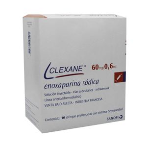 CLEXANE 60 MG X 10 JER