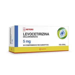 LEVOCETIRIZINA 5MG X 30 COMP.