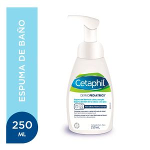 CETAPHIL DERMOPEDIATRICS ESPUMA DE BAÑO 250 ML