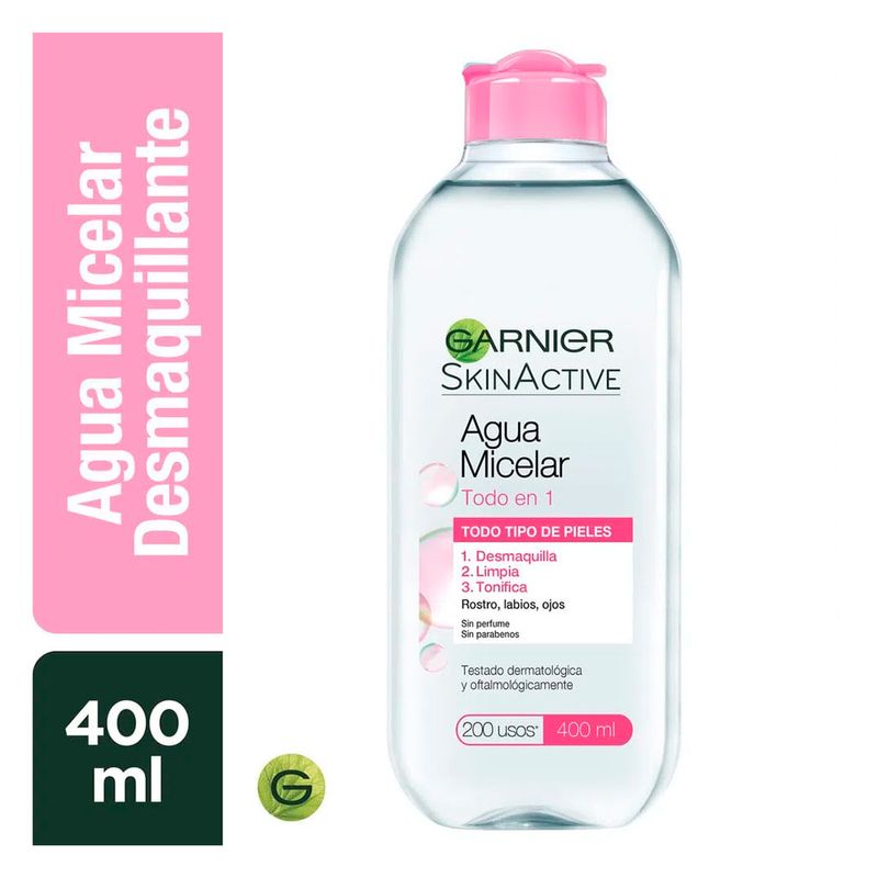 AGUA MICELAR GARNIER 400ML CLASICA 107025 - Profar