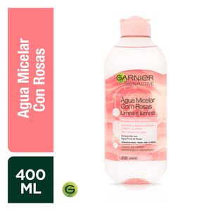 AGUA MICELAR GARNIER AGUA DE ROSAS 400 ML