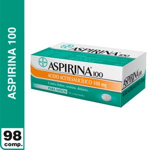 ASPIRINA 100 MG X 98 COMP.