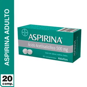ASPIRINA 500 MG X 20 COMP.