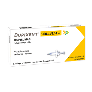 DUPIXENT SOL. INY. 200 MG/2 ML X 2 JER. PRELLENADAS