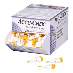 ACCU-CHEK SAFE T PRO ONE X 200 UNID.