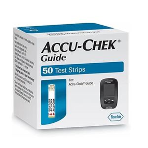 ACCU-CHEK GUIDE CINTAS GLUCOSA X 50 UNID.