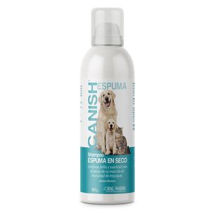 CANISH ESPUMA SHAMPOO SECO LATA X 160 ML
