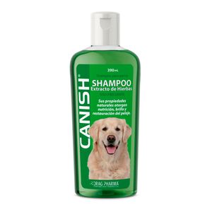 CANISH EXTRACTO HIERBAS.SHAMPOO FCO. X 390 ML