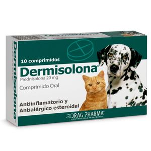 DERMISOLONA ESTUCHE X 10 COMP.