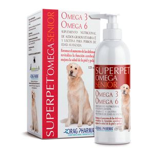 SUPERPET OMEGA SENIOR FCO. DOSIFICADOR X 125 ML