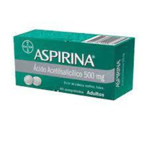 ASPIRINA 500 MG X 100 COMPRIMIDOS