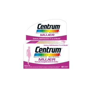 CENTRUM SILVER MUJER CPT 60 BTL CL