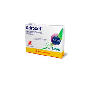 ADROXEF 500 MG x 14 COMPRIMIDOS