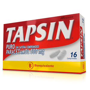 TAPSIN PURO PARACETAMOL 500 MG 24 COMPRIMIDOS