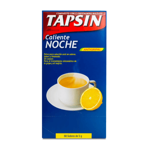 TAPSIN POLVO LIMONADA NOCHE 60 SOBRES