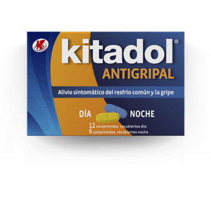KITADOL ANTIGRIPAL 12 + 6 COMP. REC.