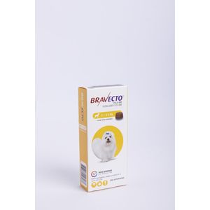 BRAVECTO PERRO 112,5 MG X 1 TAB. MAST. (2 - 4.5 KG)