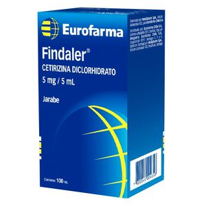 FINDALER 5MG / 5ML JBE X 100 ML