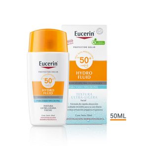 EUCERIN HYDRO FLUID PROTECTOR FACIAL SPF 50+ X 50 ML