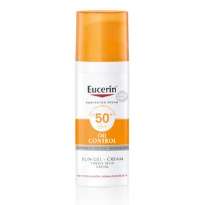 EUCERIN SUN FACE GEL CREMA TOQUE SECO SPF50+ X 50 ML