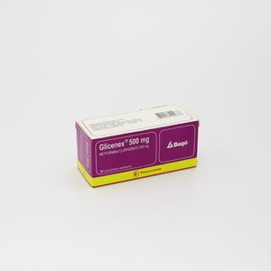 GLICENEX 500 MG X 30 COMP. REC.