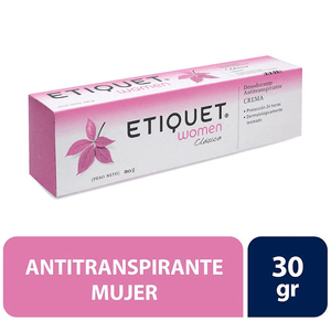 ETIQUET DEO CREMA CLASICO X 30 G.
