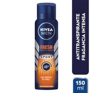 NIVEA MEN DESODORANTE SPRAY FRESH SPORT 150 ML