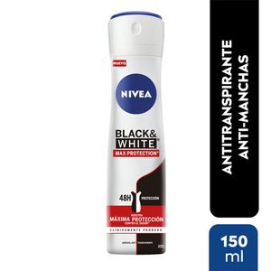 NIVEA DESODORANTE SPRAY INVISIBLE BLACK & WHITE MAX 150ML