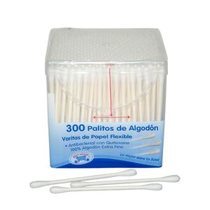 PALITOS DE ALGODON - CAJA 300 UNDS.