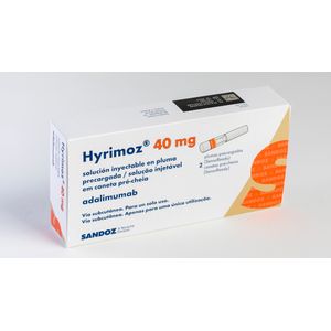 HYRIMOZ 40MG/0,8ML SOL.INY.  X 2 JER.PELL