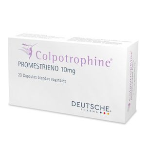 COLPOTROPHINE VAGINAL 10 MG X 20 CAPS. BL