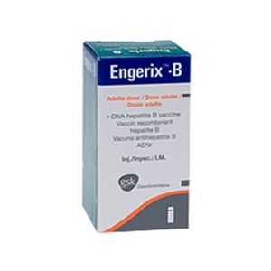 (REF) ENGERIX - B 20 MCG / ML SUSP. INY. X 10 JER. PRELL.