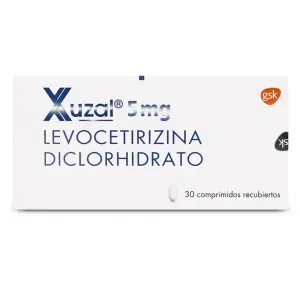 XUZAL 5 MG X 30 COMP. REC.