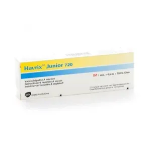 (REF) HAVRIX JUNIOR SUSP. INY. 720U.E. X MONODOSIS