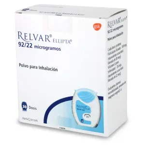 RELVAR ELLIPTA 92/22 MCG PVO. INH. X 30 DOSIS
