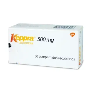KEPPRA 500 MG X 30 COMP. REC.